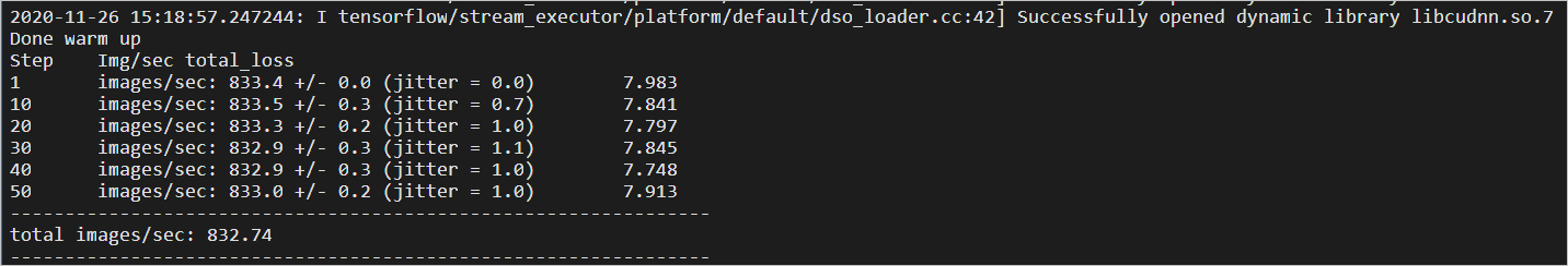 该demo使用合成数据进行训练，测试训练速度。训练结果示例如下图所示。